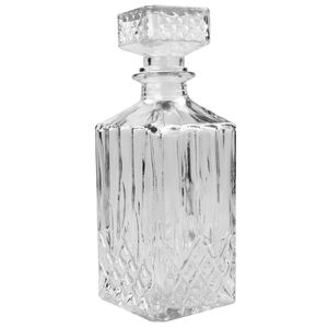 whiskey-Krug 1 liter 8,5x8,5x23 cm Glas transparentný