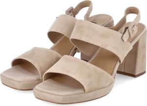Kaerlek Damen Sandalen/ Sandaletten ANNABEL 02 Beige Rauleder  Größe: 40