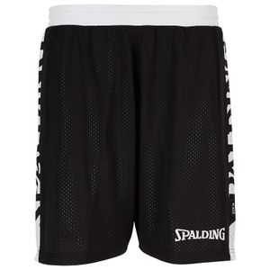 Spalding Essential Reversible 4-Her Shorts schwarz/weiß XS