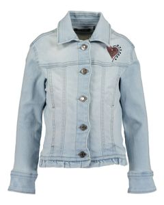 Blue Seven® Mädchen Jeansjacke Pailletten, Größe:104, Präzise Farbe:Hellblau Blue Seven® Mädchen Jeansjacke Pailletten, Größe:104, Präzise Farbe:Hellblau