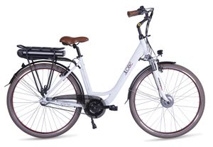 LLobe E-Bike 28" City Metropolitan Joy 2.0 Modernwhite 36V / 10Ah (360Wh), 7-Gang Shimano