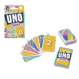 Mattel Games Uno Iconic 90's Premium Jubiläumsedition, Kartenspiel