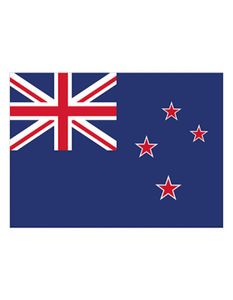 Fahne Neuseeland / 90 x 150 cm - Farbe: New Zealand - Größe: 90 x 150 cm