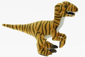 Plüschtier Dinosaurier, Velociraptor, 35 cm, Dino Dinos Saurier Stofftiere Kuscheltiere Urzeittiere