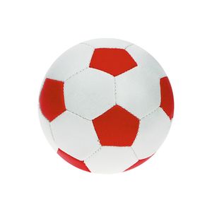 Softball "Mini-Fußball", weiß/rot