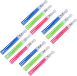 12er Set LED Leuchtstäbe Blau Grün Pink inkl. Batterien 3 Leuchtmodi Blinkstäbe Partystab Blinkstab 12er Set LED Leuchtstäbe Blau Grün Pink inkl. Batterien 3 Leuchtmodi Blinkstäbe Partystab Blinkstab