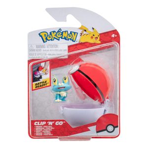 Pokémon Clip ‘N’ Go FROAKIE Includes 2-Inch Battle Figure and Poke Ball
