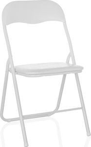 hjh OFFICE Klappstuhl TUDELA BASIC Polyvinylchlorid (PVC) Beistellstuhl Gästestuhl Stuhl klappbar bis 120 kg belastbar