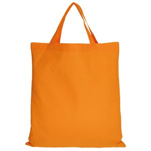10er Pack Baumwolltasche - 28 Farben | mit zwei kurzen Henkeln | 38x42cm