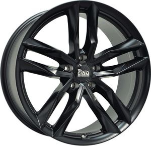 16-calowe obręcze aluminiowe MAM RS3 5x114.3 ET45 MATT BLACK PAINTED