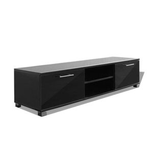 vidaXL TV-Schrank Hochglanz-Schwarz 120x40,5x35 cm