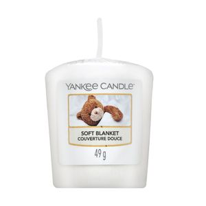 Yankee Candle - votivní svíčka Soft Blanket (Jemná přikrývka) 49g