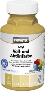 Primaster Voll- und Abtönfarbe 250 ml goldocker matt