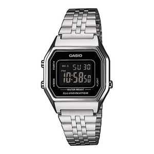 Casio Retro Collection LA680WA-1BDF Damenuhr Chronograph