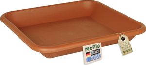 MePla - Untersetzer Quadrat 28x28 terra