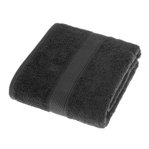 HOMESCAPES Froté ručník do sprchy 100% bavlna 70x130cm - černý