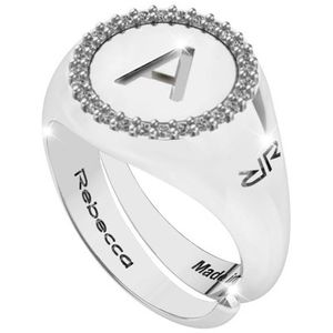 Fingerringen   Siegelring Rebecca  Verstellbar  Kollektion Myworldsilver - frau