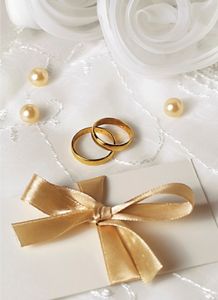 DeCoArt… SET 3 Kleine Umschlagkarte Hochzeit Ringe Rosen Tüll Perlen 8 x 11 cm