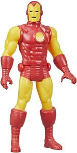 Hasbro Marvel Legends Retro Collection Actionfigur 2022 Iron Man 10 cm HASF2656