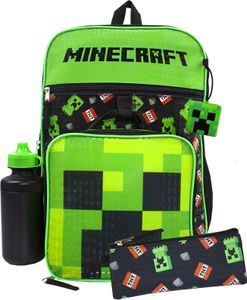 Minecraft - Batoh, TNT Set - 5-Pack NS5926 (jedna veľkosť) (čierna/zelená)