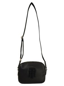 TOMMY HILFIGER Handtasche POPPY CROSSOVER APPLIQUE, Schwarz:N/A TOMMY HILFIGER Handtasche POPPY CROSSOVER APPLIQUE, Schwarz:N/A