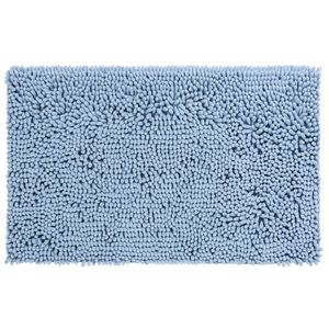 PANA® Chenille Badematten Serie aus Mikrofaser - versch. Varianten, Größe:60 x 100 cm, Farben:Hellblau