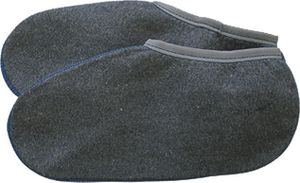 Einziehsocke Standard grau grau  Größe 43/44