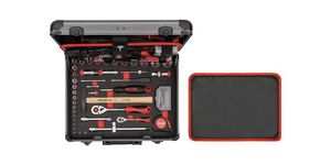 GEDORE red Universalsatz ALLROUND im Alukoffer, 138-teilig, Werkzeug-Set ,mit Umschalt-Knarre, SW 8mm - 24mm