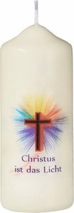 Osterkerze Christus ist das Licht, 100 x Ø 40 mm