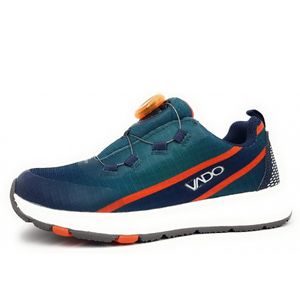 Vado Sky Lo Boa GTX Kinderschuhe Jungen Halbschuhe Wasserdicht Sneaker Blau, Schuhgröße:37 EU