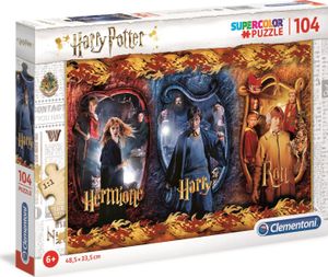 Clementoni Harry Potter Super Color Puzzle Harry, Ron & Hermine CLMT61885