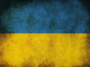 vianmo Holzschild 30x40 cm Ukraine Fahne Flagge