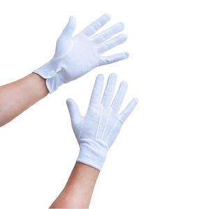 Oblique Unique Herren Handschuhe Pantomime Butler Kostüm - weiß