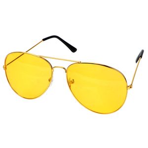 Nachtfahrbrille, Uni, blendfrei, Nachtsichtbrille, gelbe Sonnenbrille, UV-Schutz