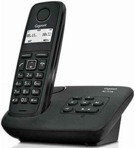 Gigaset AL117A DECT-Telefon Schwarz