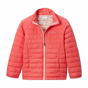 Sportjacke für Kinder Columbia Powder Lite™ Lachsfarben - 14-16 Jahre