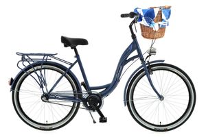 Kands dámsky bicykel, 160-185 vysoký, 28", Prehadzovačka Shimano 3 spd, námořnická modrá