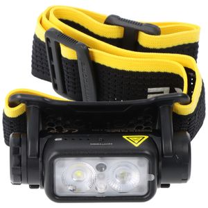 Latarka czołowa Nitecore NU43 LED o mocy 1400 lumenów, najlżejsza latarka czołowa na świecie z akumulatorem 18650, z czujnikiem foto, wbudowanym akumulatorem litowo-jonowym 18650 3400 mAh