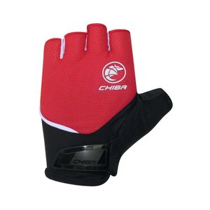 CHIBA Handschuh Sport rot, Gr. M/8, schwarz/rot (1 Paar)