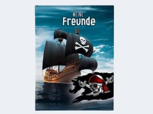 Goldbuch Freundebuch Piraten! 15x21 cm 88 illustrierte Seiten