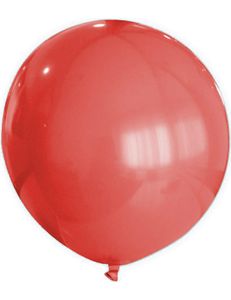 Riesen Party Dekoration XXL Luftballon rot 80 cm