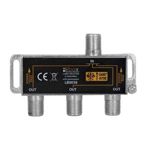 Vayox Signal Splitter Splitter VA0198 | F-3W für TV/Satelliten