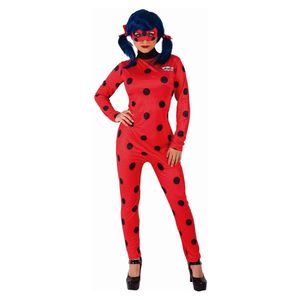 Miraculous Ladybug Cosplay | Marinette Overall Damen Kostüm | Marienkäfer Verkleidung | Größe L
