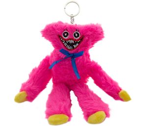 Huggy Wuggy Plüschmonster-Cartoon-Spielzeug, Geschenke für Fans und Freunde, Schlüsselanhänger 20 cm, Farbe wählen:pink