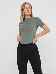 Dámské triko VMPANDA Slim Fit 10231753 Laurel Wreath, L