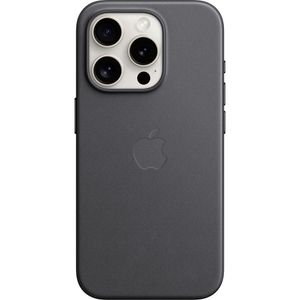 iPhone 15 Pro Feingewebe Case mit MagSafe - Schwarz