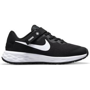 Nike Revolution 6 Flyease Nn (Gs) Black/White-Dk Smoke Grey 36