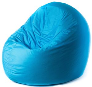 Podlahový polštář Dětský velký sedací polštář sedací vak v různých barvách - barva: světle modrá