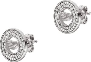 Emporio Armani Ohrringe EG3587040 Damen Silber Weiß Zirkonia