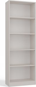 Bücherregal: fünf Regale, Farbe: Kaschmir, Möbelmaße: B: 60 cm, H: 182 cm, T: 30 cm